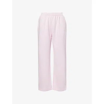 Sisters & Seekers Womens  Trademark Embossed-logo Cotton-jersey Jogging Bottoms