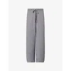 Sisters & Seekers Womens Wide-leg Relaxed-fit Knitted Trousers Sulk