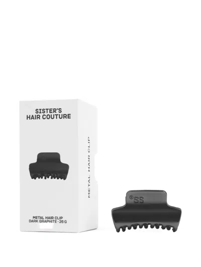 Sister’s Aroma Matte Logo-embossed Hair Clip In Black
