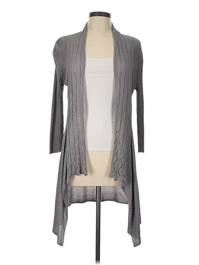 Pre-owned Sisters Cardigan Sweater In Gray