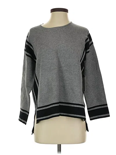Sisters Pullover Sweater In Gray