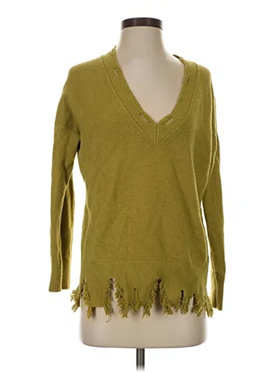 Pre-owned Sisters Pullover Sweater In Green