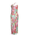 Sisters Woman Maxi Dress Green Size 00 Viscose In Green
