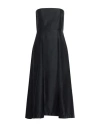 Siste's Gold Capsule Woman Midi Dress Midnight Blue Size L Polyester