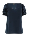 Siste's Gold Capsule Woman Top Midnight Blue Size S Polyester In Blue