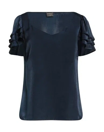 Siste's Gold Capsule Woman Top Midnight Blue Size S Polyester