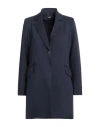Siste's Woman Blazer Midnight Blue Size M Viscose, Nylon, Elastane
