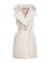 Siste's Woman Coat Cream Size S Polyester In White