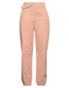 Siste's Woman Jeans Apricot Size S Cotton In Orange