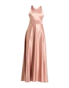 Siste's Woman Maxi Dress Blush Size M Polyester, Elastane In Pink