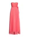 Siste's Long Dresses In Red