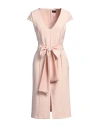 Siste's Woman Midi Dress Blush Size S Polyester, Elastane In Pink