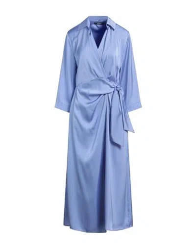 Siste's Woman Midi Dress Lilac Size L Polyester In Purple