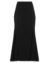 Siste's Woman Midi Skirt Black Size Xs Viscose, Nylon, Elastane