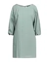 Siste's Short Dresses In Sage Green