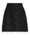 Siste's Gold Capsule Woman Mini Skirt Black Size M Polyester