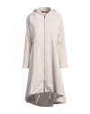 Siste's Woman Overcoat & Trench Coat Light Pink Size M Cotton, Polyamide, Elastane In Pink