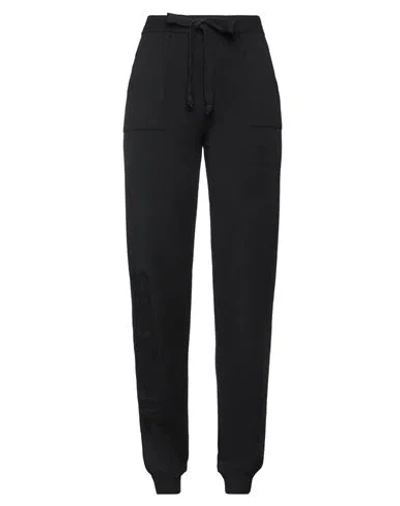 Siste's Woman Pants Black Size S Viscose, Polyester, Polyamide
