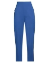 Siste's Woman Pants Bright Blue Size M Viscose, Polyamide, Elastane In Blue