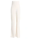 Siste's Woman Pants Ivory Size L Acrylic, Wool, Viscose, Alpaca Wool In Neutral