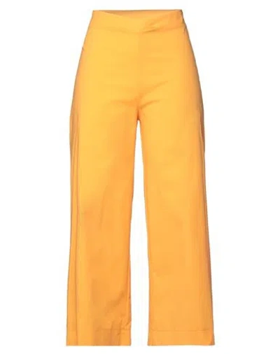 Siste's Woman Pants Mandarin Size S Cotton, Elastane