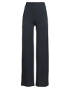 Siste's Woman Pants Midnight Blue Size L Viscose, Nylon, Elastane In Black