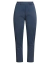 Siste's Woman Pants Navy Size 10 Tencel, Cotton, Elastane In Multi