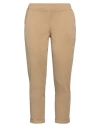 Siste's Woman Pants Sand Size L Cotton, Nylon, Elastane In Beige