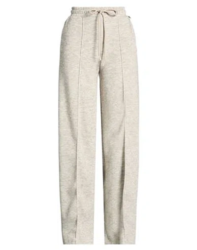 Siste's Woman Pants Taupe Size S Viscose, Polyester, Nylon In Gray