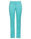 Siste's Woman Pants Turquoise Size L Polyester, Elastane In Blue