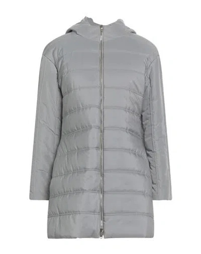 Siste's Woman Puffer Grey Size S Polyester