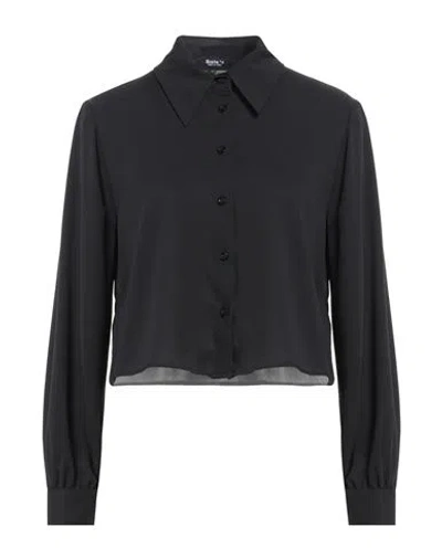 Siste's Woman Shirt Black Size L Polyester