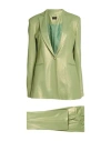 Siste's Woman Suit Light Green Size L Polyester, Elastane In Green