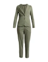Siste's Woman Suit Military Green Size S Viscose, Polyamide, Elastane In Green
