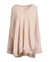 Siste's Woman Sweater Blush Size L Polyamide, Wool, Viscose, Cashmere In Pink