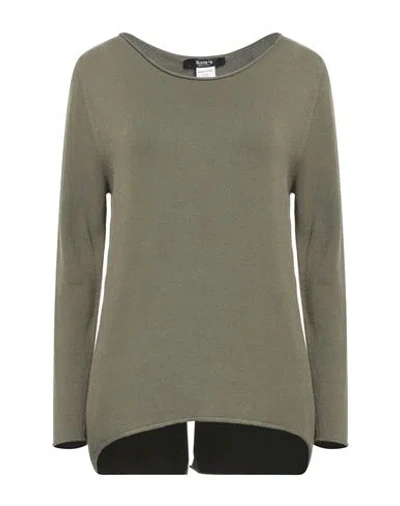 Siste's Woman Sweater Military Green Size S/m Viscose, Polyamide