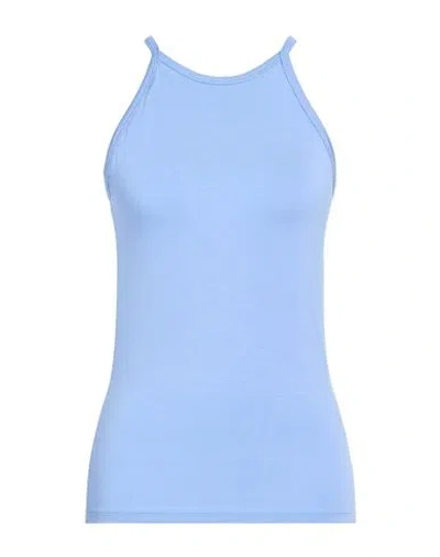 Siste's Woman Tank Top Bright Blue Size Xs Viscose, Elastane