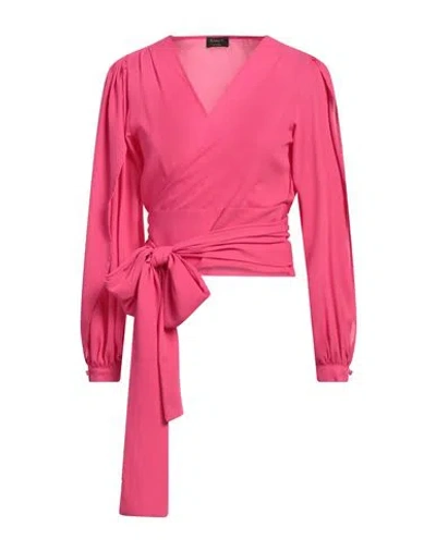 Siste's Woman Top Magenta Size L Polyester