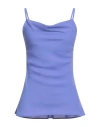 Siste's Woman Top Purple Size S Polyester In Blue
