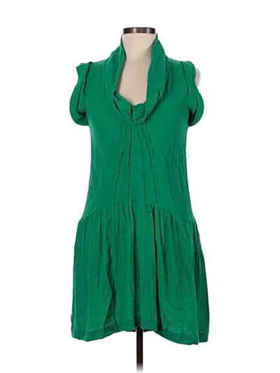 Pre-owned Sita Murt Casual Dress In Green