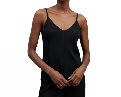 Sita Murt V Neck Tank Top In Black