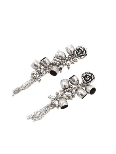 Sita Nevado Women's Abril Earrings - Silver