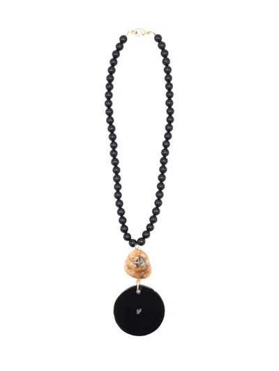 Sita Nevado Women's Agujero Negro Necklace - Black