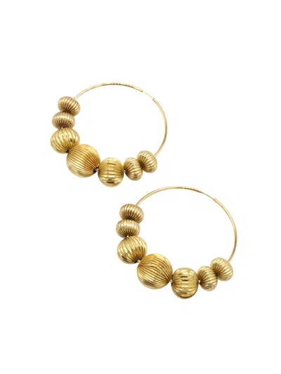 Sita Nevado Women's Aro Earrings - Gold