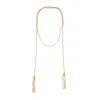 Sita Nevado Women's Ballet Necklace - Gold In Gold