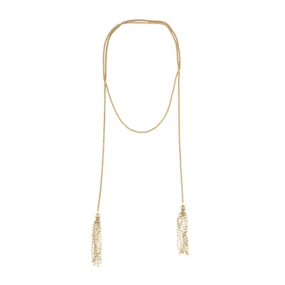 Sita Nevado Women's Ballet Necklace - Gold