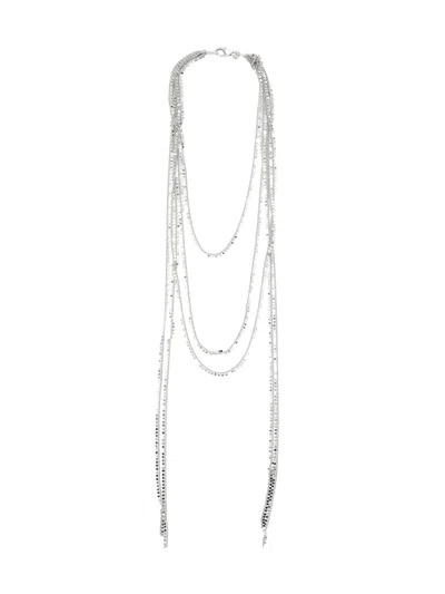 Sita Nevado Women's Big Tilo Necklace - Silver