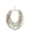 Sita Nevado Women's Bisu Necklace - Grey And Champagne In Gray