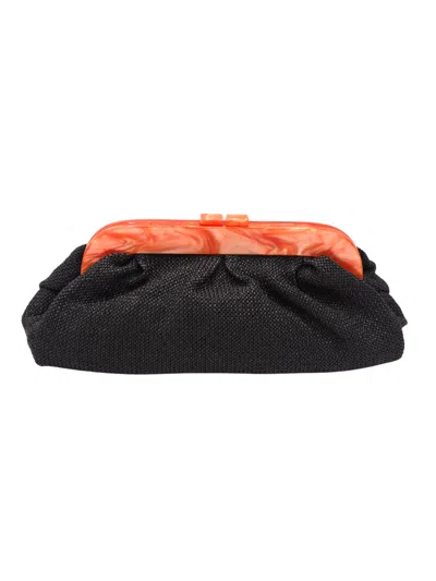 Sita Nevado Women's Black / Brown Pitu Bag - Black With Orange In Multi