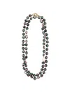 Sita Nevado Women's Black Oruga Necklace In Black